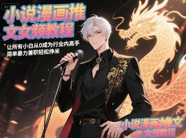 小说漫画推文女频教程,让所有小白从0成为行业内高手,简单暴力兼职轻松挣米-创业猫 小说漫画推文女频教程,让所有小白从0成为行业内高手,简单暴力兼职轻松挣米
