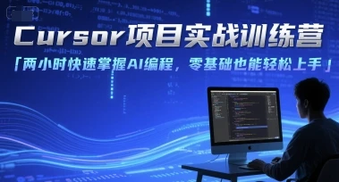 【精】Cursor项目实战训练营,两小时快速掌握AI编程,零基础也能轻松上手-创业猫 【精】Cursor项目实战训练营,两小时快速掌握AI编程,零基础也能轻松上手