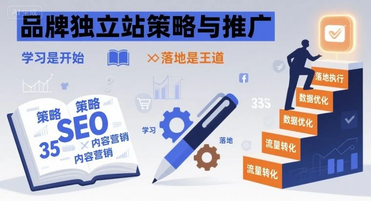 【精】品牌独立站策略与推广,学习是开始,落地是王道-创业猫 【精】品牌独立站策略与推广,学习是开始,落地是王道