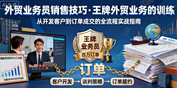 【精】外贸业务员销售技巧,王牌外贸业务的训练-创业猫 【精】外贸业务员销售技巧,王牌外贸业务的训练