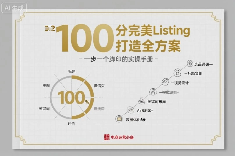 【精】100分完美Listing打造全方案,想要完美listing必须是需要一步一个脚印的-创业猫 【精】100分完美Listing打造全方案,想要完美listing必须是需要一步一个脚印的