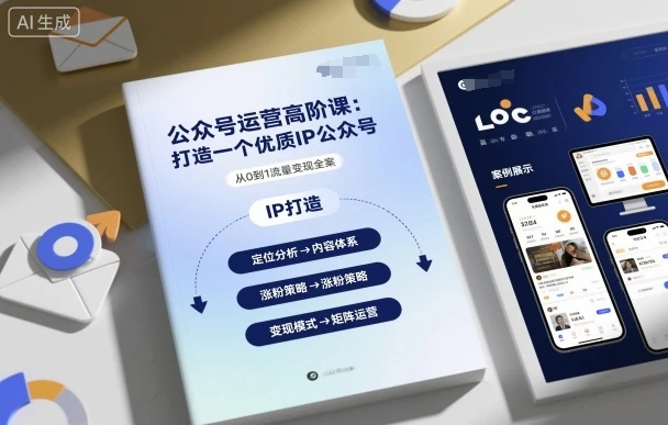 【精】公众号运营高阶课,打造一个优质IP公众号-创业猫 【精】公众号运营高阶课,打造一个优质IP公众号