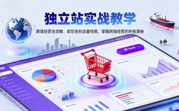 【精】独立站实战教学,跨境经营全攻略,助您告别流量依赖,掌握跨境经营的终极奥-创业猫 【精】独立站实战教学,跨境经营全攻略,助您告别流量依赖,掌握跨境经营的终极奥