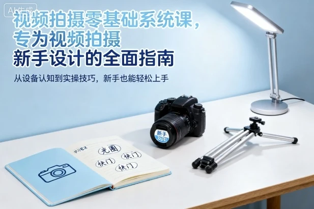 【精】视频拍摄零基础系统课,专为视频拍摄新手设计的全面指南-创业猫 【精】视频拍摄零基础系统课,专为视频拍摄新手设计的全面指南