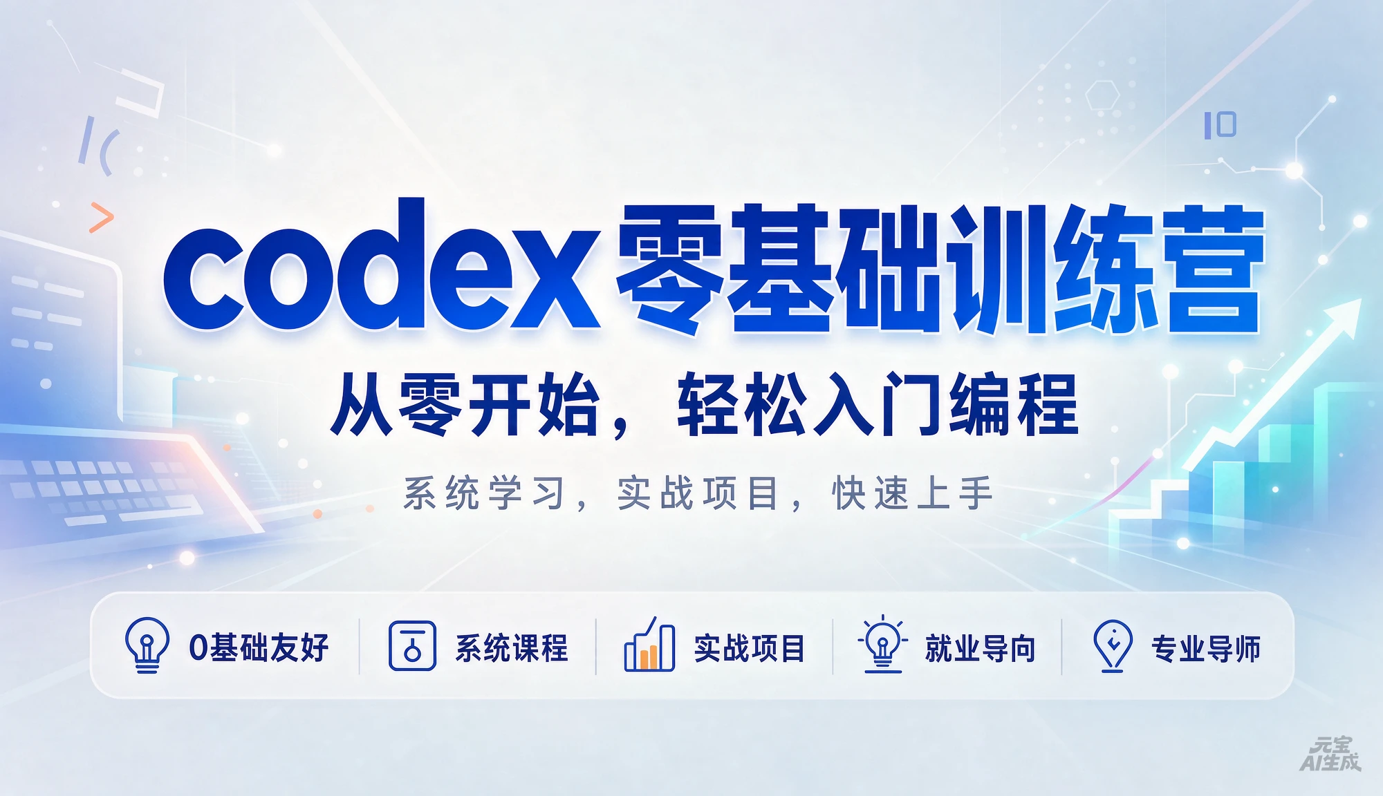 codex零基础训练营,从零开始,轻松入门编程,系统学习,实战项目,快速上手 codex零基础训练营,从零开始,轻松入门编程,系统学习,实战项目,快速上手