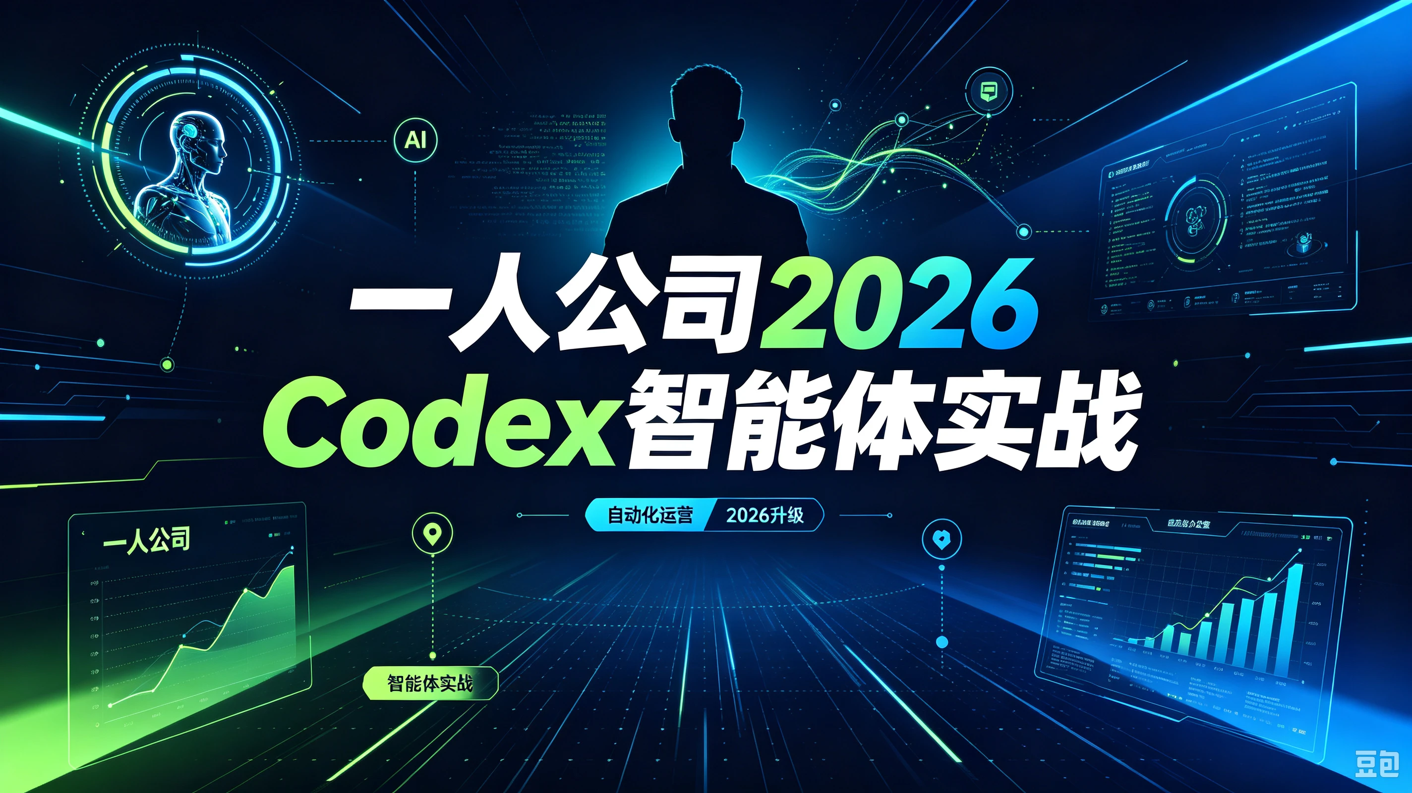 【精】一人公司2026Codex智能体实战|从安装部署到API接入|技能包封装与自动化工作流|视频小程序全流程 【精】一人公司2026Codex智能体实战|从安装部署到API接入|技能包封装与自动化工作流|视频小程序全流程