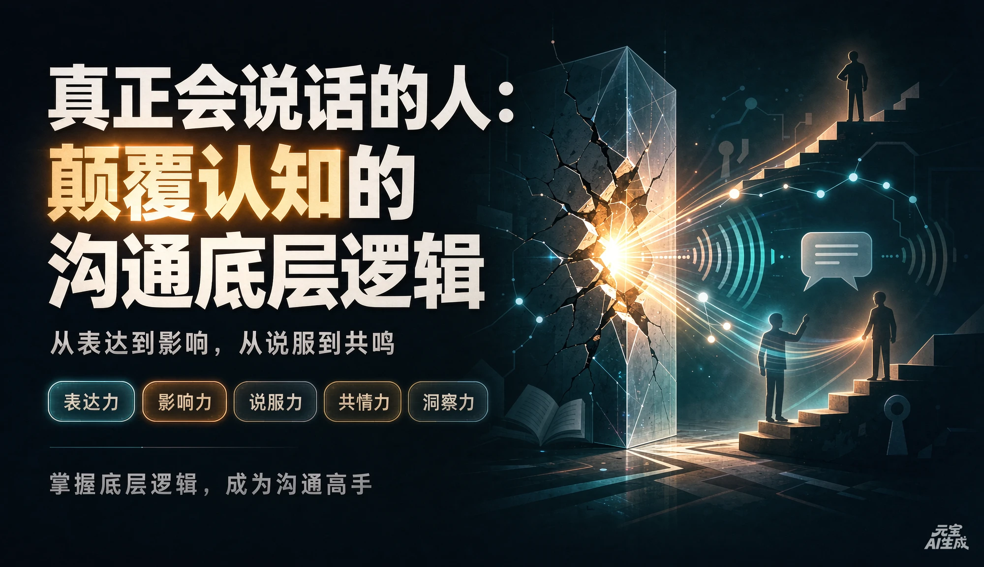 【精】真正会说话的人:颠覆认知的沟通底层逻辑,从表达到影响,从说服到共鸣