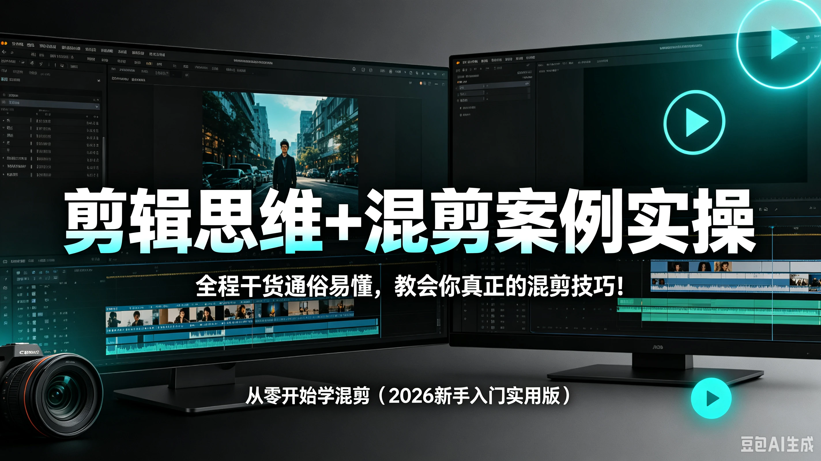【精】剪辑思维+混剪案例实操,全程干货通俗易懂,教会你真正的混剪技巧!从零开始学混剪(2026新手入门实用版) 【精】剪辑思维+混剪案例实操,全程干货通俗易懂,教会你真正的混剪技巧!从零开始学混剪(2026新手入门实用版)