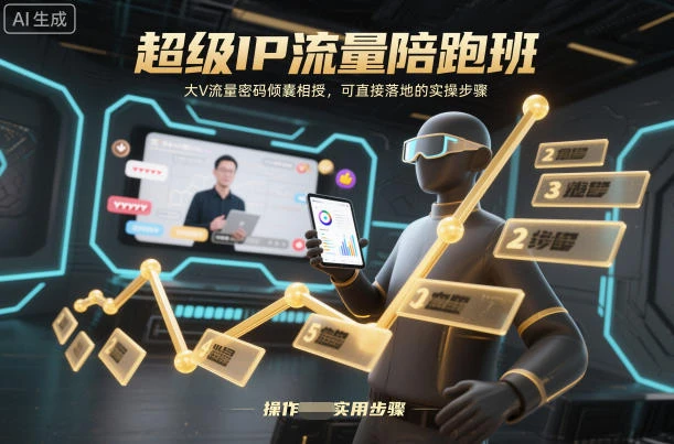 【精】超级IP流量陪跑班,大V流量密码倾囊相授,可直接落地的实操步骤 【精】超级IP流量陪跑班,大V流量密码倾囊相授,可直接落地的实操步骤