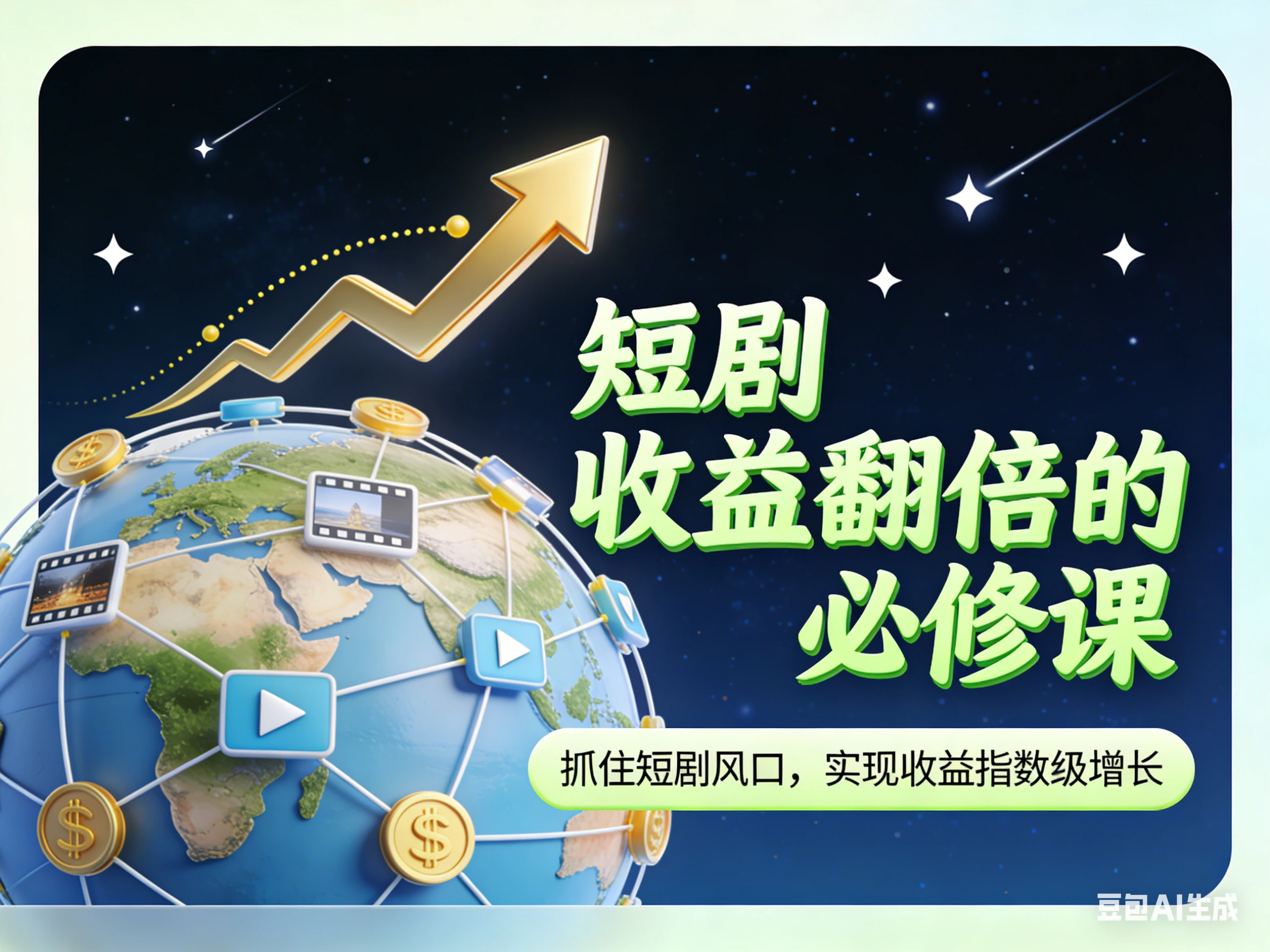 短剧 收益翻倍的必修课