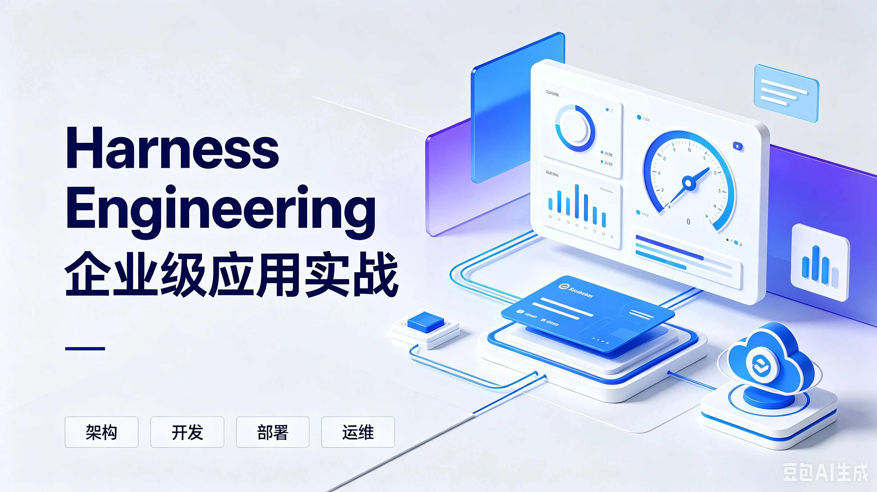 【精】Harness Engineering 企业级应用实战,架构、开发、部署、运维